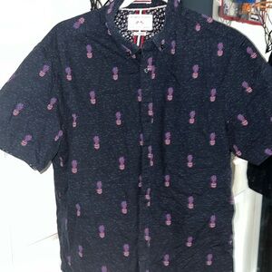 USA Pineapple Collar Tee